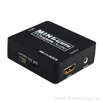 Mini HDMI 1.4 to HDMI & Audio RepeaterNew